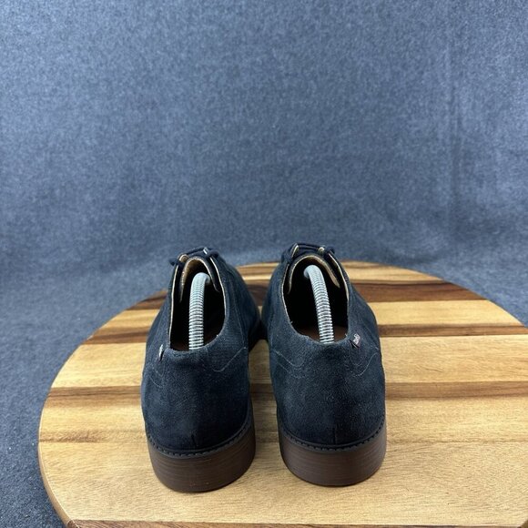 Mephisto Mobils Flavien Suede Derby Oxford Shoes Mens Sz 8.5 Black MSRP $475 main image 5